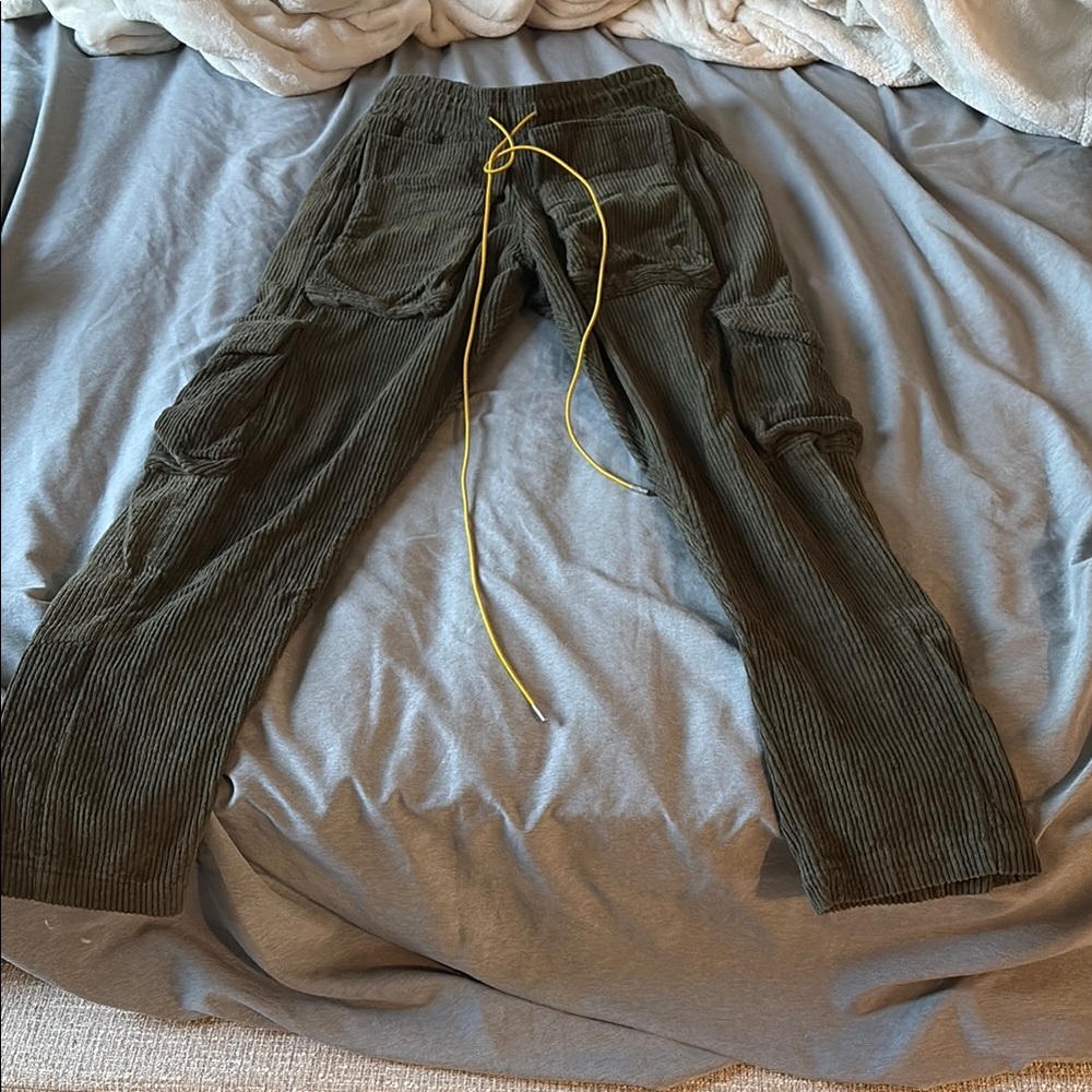 Men's Olive Cargo Pants
